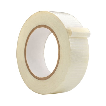 Wod Tape BFST47 BiDirectional Filament Strapping Tape 53.5 in. x 60 yds, 24PK WOD BFST47-01500-24-60-CLE