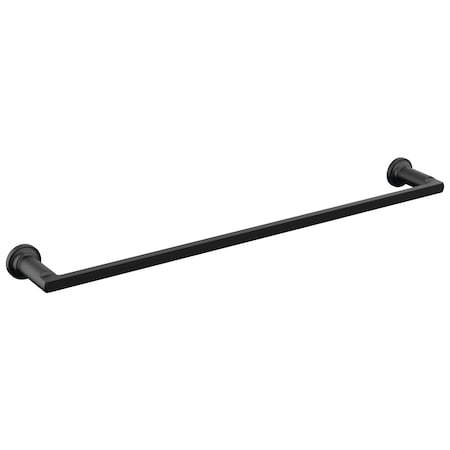 Delta Tetra 24 in Towel Bar In Matte Black 78924-BL