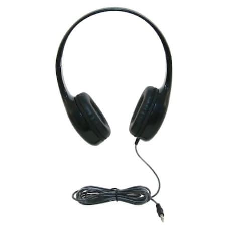 Califone On-Ear Headphones with 3.5mm Plug, Black KH-08N BK
