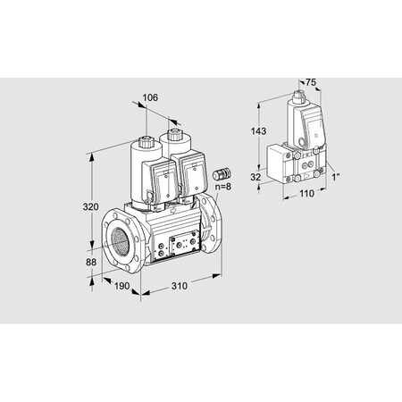Honeywell Kromschroder VCS780F05NNKGR3E/PPPP/PPZ- KS88206513