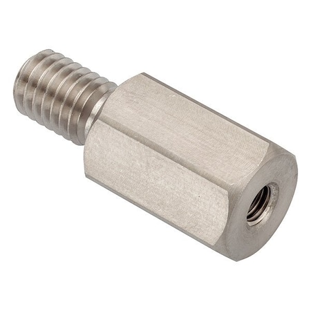 Zoro Select Male-Female Hex Adapter ZTAM8CX10C-188