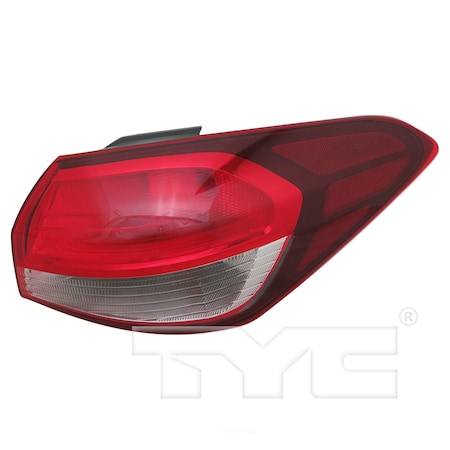 Tyc Capa Certified Tail Light Assembly 11-6967-00-9