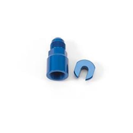 Kento Gear 0.38 in. Push-on -6 AN EFI Fittings, Blue KE740247
