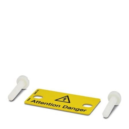 Phoenix Contact WS 4-15 Warning label Plate orange 1004241