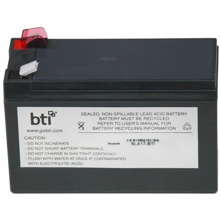 Battery Technology 12V 9Ah Battery w/ F2 Terminals SP12-9-T2-BTI