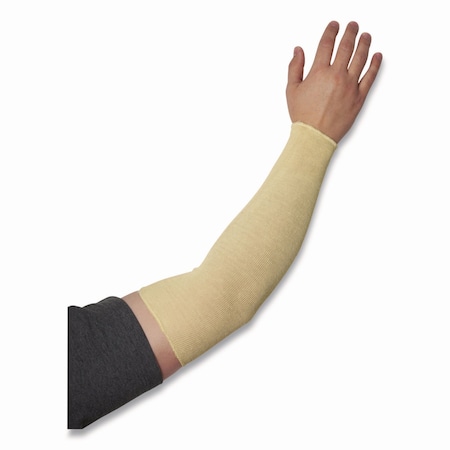 Kutgard Knitted Kevlar Sleeve, 2-Ply, 18in, Tan 10-KS18
