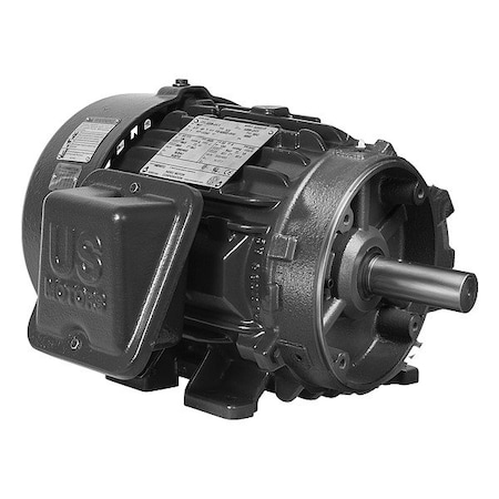 U.S. Motors Motor, 145TC, Rigid Base; C-Face HW28