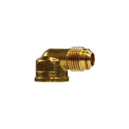 Midland Industries ELBOW 90 DEG 3/8IN MALE FLARE 1/2IN BRS 10321