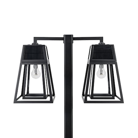 Gama Sonic Aria Solar Post Light, Double 66B50002