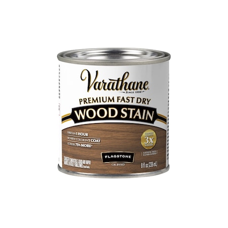 Varathane Premium Fast Dry Wood Stain, Flagstone, 1/2 Pt 349596