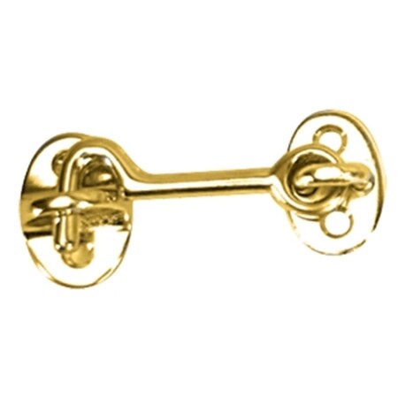 Newalthlete Cabin Door Hook - Polished Brass - 3 NE1552087