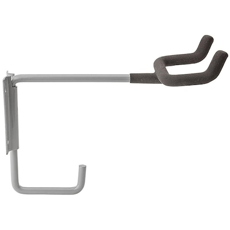 National Hardware V2236 Power Equipment Hanger, 50 lb, Screw Mounting, Steel, Black/Gray N112-056