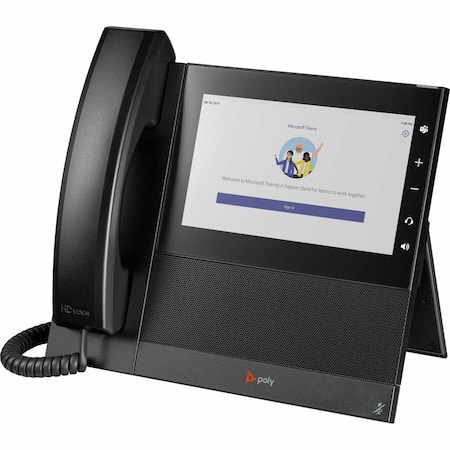 Hp POLY CCX 600 BUSINESS MEDIA PHONE FOR MICROSOFT TEAMS AND POE-ENABLED GSA/TAA US 849A8AA#ABA