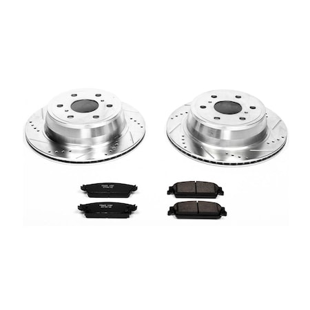 Powerstop REAR 1 CLICK BRAKE KIT W/ HARDWARE K2083