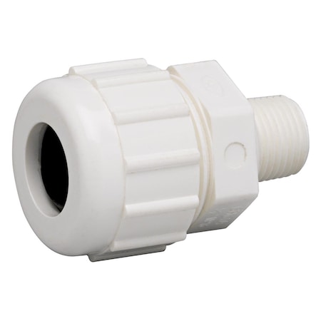 Homewerks Homewerks Schedule 40 1/2 in. Compression each X 1/2 in. D MPT PVC Male Adapter 1 pk 511-46-12-12B