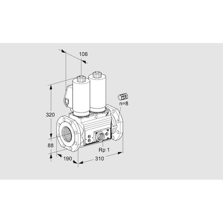 Honeywell Kromschroder VCS780F05NNKGL3E/PPEP/PPPP KS88205288