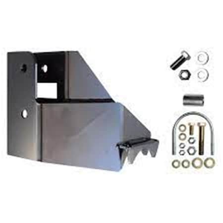 Evo Mfg JL Rear Raised Trackbar Bracket, Black EVOEVO-3025B