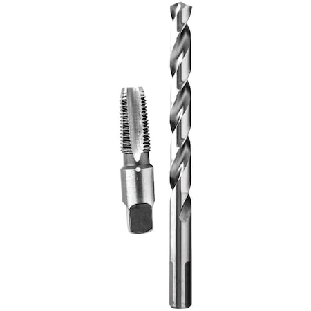 Century Drill & Tool 1/4-18 National Pipe Thread Tap Drill Bit 7/16'' Combo Pack 93202