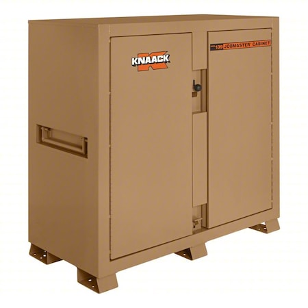Knaack Jobsite Cabinet, Tan, 60x60x30 in, 1PK 139-KL