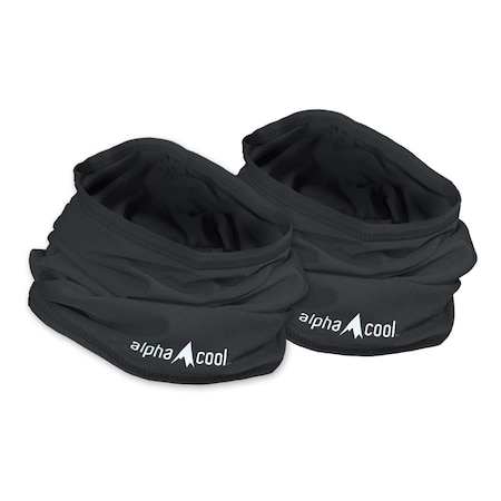 Alphacool Cooling Neck Gaiter (2-Pack) - Black - One Size 675595812101