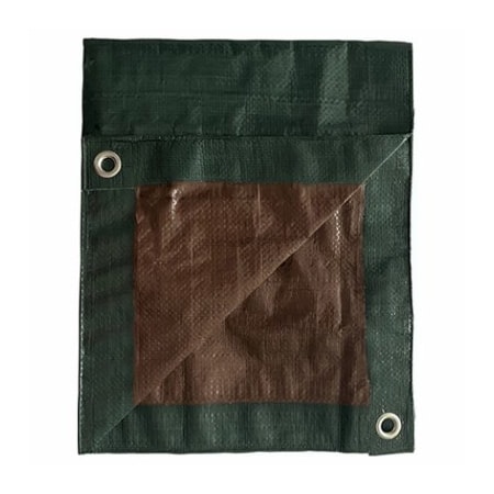 Itm Co. Ltd TG 12x20 GRN/BRN Tarp MD-GT-GB-1220