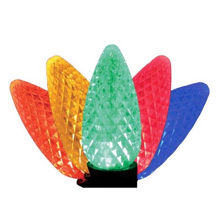 Holiday Bright Lights LED PS C9 Multicolored 25 ct Christmas Light Bulbs 04-02014A