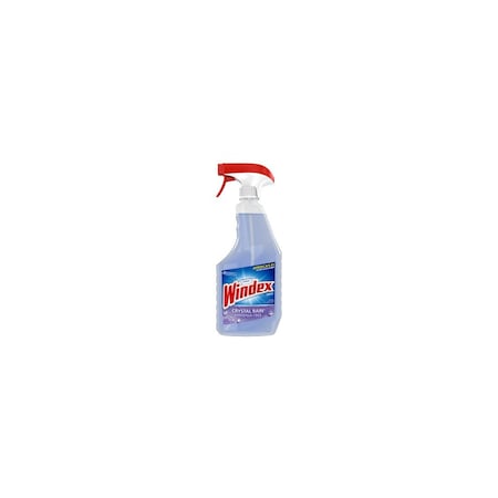 Windex Ammonia-Free Glass Cleaner Crystal Rain Scent 23 oz Liquid 70208