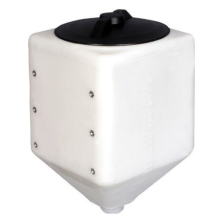 Norwesco Utility Tank, 18 in, White, 11 in 42321-DS