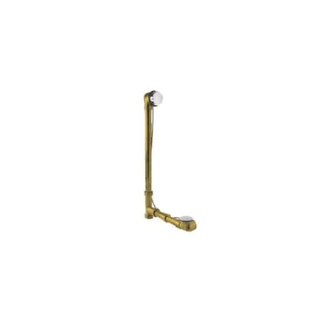 Mountain Plumbing Brass Bath Waste and Overflow Drain for 27" Tub in Venetian Bronze BDR20BR27/VB