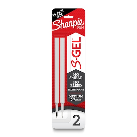 Sharpie Pen Ink Cartridge, Medium Tip, 2 PK 2096168