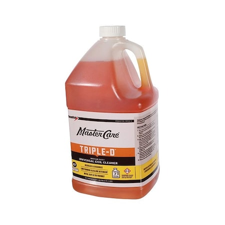 Diversitech Coil Cleaner, 1 gal, Jug, Orange TRIPLE-D