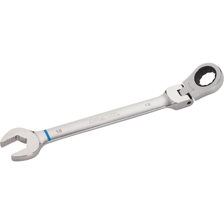 Channellock Metric 18 mm 12-Point Ratcheting Flex-Head Wrench 321609