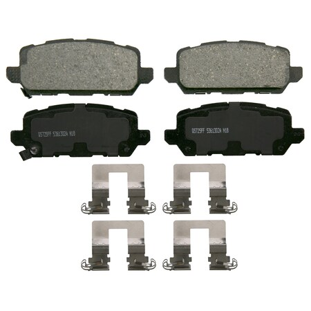 Wagner Brake QuickStop Rear Disc Brake Pad Set Ceramic,  ZD1841
