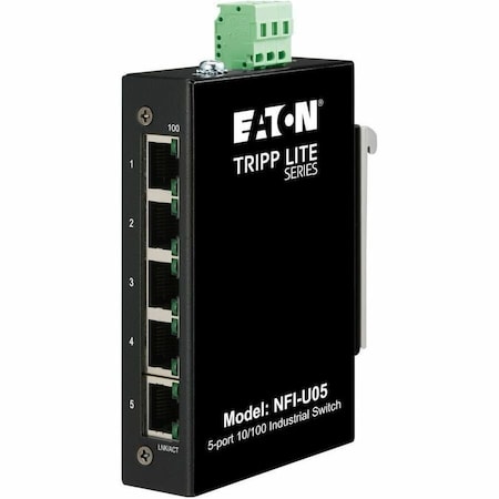Eaton EATON Ethernet Switch 5-Port Fast Ethernet Unmanaged NFI-U05