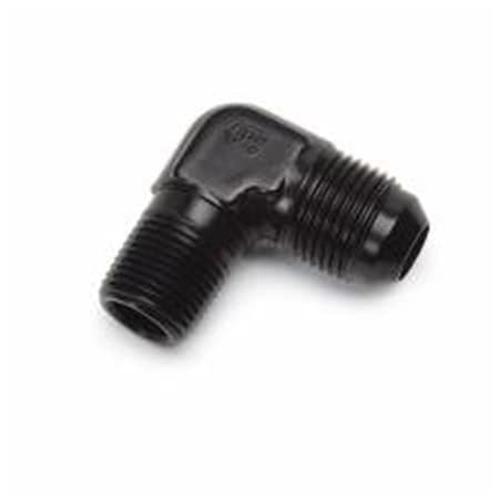 Hard Top ProClassic -06 AN to 0.25 in. NPT 90 deg Adapter Black HA3656437