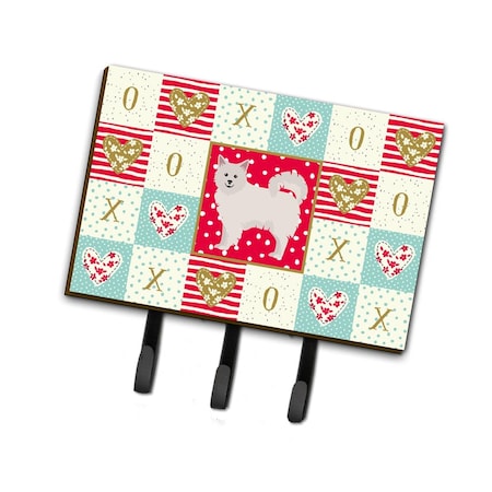 Carolines Treasures 6 x 2 x 9 in. Italian Spitz Love Leash or Key Holder CK5847TH68
