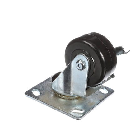 Traulsen Caster, 4in, Swivel with Brake, Plate 344-60143-01