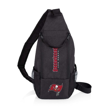 Picnic Time Family Of Brands Tampa Bay Buccaneers - Strider Cooler Sling Bag, (Black) 759-00-179-304-2
