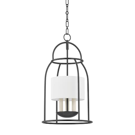 Mitzi Delia 3 Light Lantern 7 In. Aged Iron H871703-AI