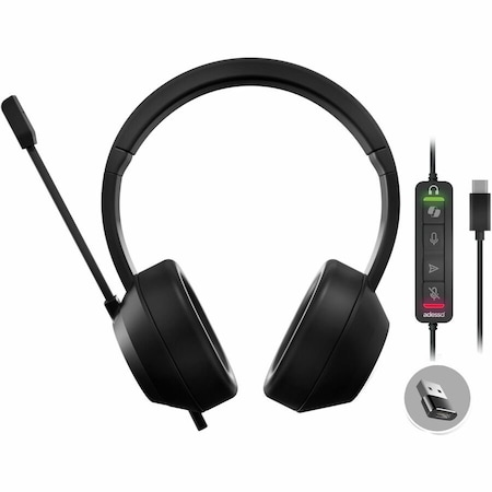 Adesso Wired Stereo Headset With AI Controls XTREAMP7