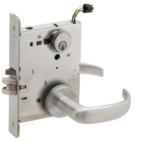 Schlage Grade 1 Fail Safe Electric Mortise Lock, Conventional Cylinder, 17 Lever, A Rose, Request to Exit,  L9092ELP 17A 626 RX