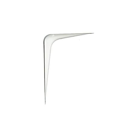 National Hardware Shelf Bracket - Strong Arm 8in x 10in - Steel White N218-925