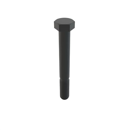 Zoro Select Not Graded, 3/8"-16 Hex Head Cap Screw, Black Oxide Stainless Steel, 3 in L, 10 PK 31-BLH-37C-300