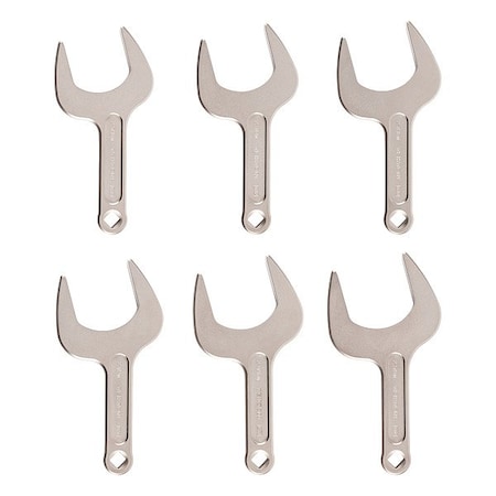 Tekton Open End Wrench Set, 6 Tools WSE90103