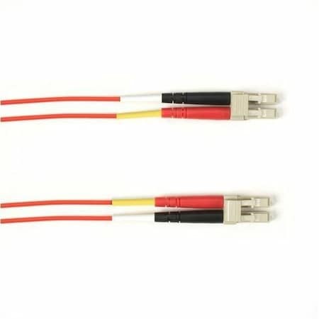 Black Box 10-M, Lc-Lc, 50-Micron, Multimode, Pvc, FOCMR50-010M-LCLC-RD