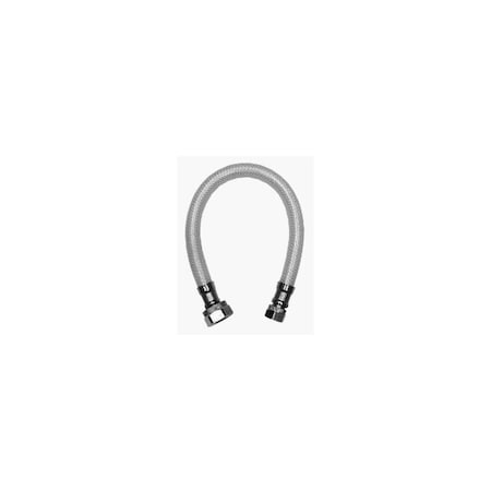 Homewerks Faucet Supply Line 3/8" Compression T X 1/2" D FIP 16" PVC 7228-16-38-2