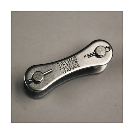 Tsubaki Double Pitch Standard Connecting Link, C2080HAS chain, 2 P, 1.543 in OAW, 0.313 Dia Pin, 600 SS C2080HASCL