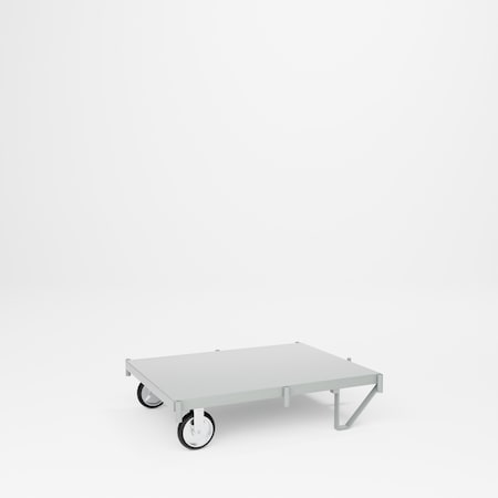 Pucel Semi-Live Platform Truck, 36 in W x 48 in D x 12 in H, Gray SLPT-3648