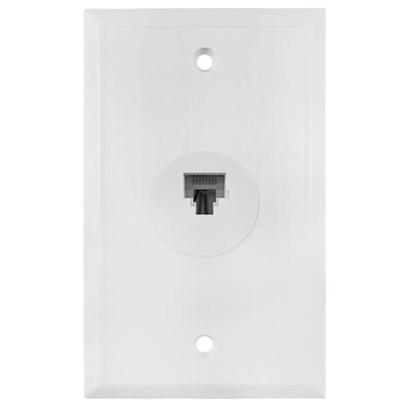 Amerelle Wallplate, White, Flush Mounting VW6EW