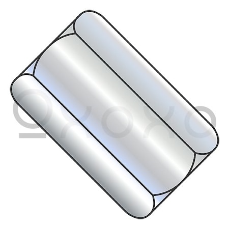 Oxoxo 10-32X3/4-3/8 Hex Rod Coupling Nut 3/8 Across Flats 18 8 Stainless Steel, 150PK 547647